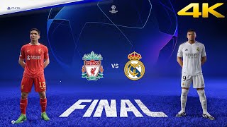 FC 24  Liverpool Vs Real Madrid  Ft Chiesa Mbappe  UEFA Champions League Final  4K [upl. by Cherry]