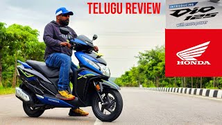 Honda Dio 125 Exclusive Telugu Ride Review  చక్కని Motoscooter [upl. by Gearalt]