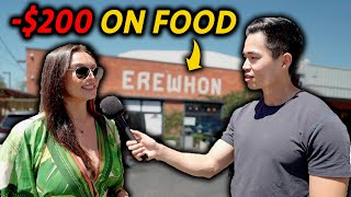 Asking Erewhon Shoppers What They Do For a Living [upl. by Wu]