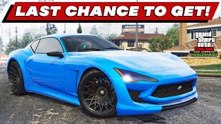 Furore GT LAST CHANCE TO GET in GTA 5 Online  Fresh Customization amp Review  RARE CAR [upl. by Ailalue589]