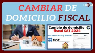 COMO CAMBIAR DE DOMICILIO FISCAL [upl. by Sinne]