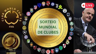 AO VIVO  SORTEIO DO MUNDIAL DE CLUBES 2025 [upl. by Ramedlav801]