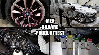 Servar och Rekondar Sambons lilla BMW  Bilvårdstest och Bilmek [upl. by Hiasi960]