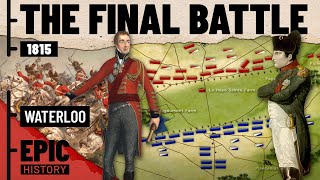 Napoleonic Wars Battle of Waterloo 1815 [upl. by Leone]