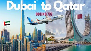 FLY Dubai T2 Flight report dubai travel qatar [upl. by Jannel627]