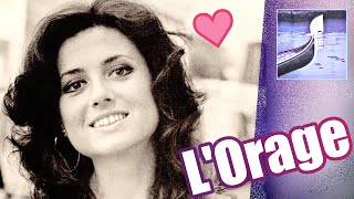 GIGLIOLA CINQUETTI quotLORAGEquot La Pioggia on Daniéle Gilberts Show French TV 1974  ⬇️ Lyrics [upl. by Latyrc]