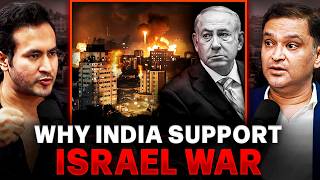 INDIAs Role in ISRAELHAMAS War Explained [upl. by Leeke]