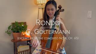 Goltermann Concerto No 4 Op 65  Rondo Cello Play Along  Suzuki Cello Book 5 [upl. by Marelda]