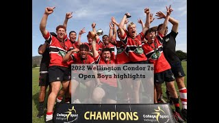 2022 Condor 7s Open Boys scoring highlights [upl. by Roi]