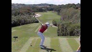 Pablo Larrazabal Golf Swing Slow Motion Valderrama Spanish Open 2016 [upl. by Previdi]