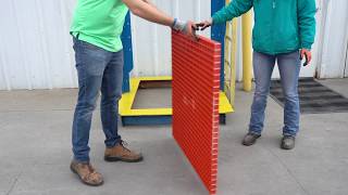 Fibergrate Composite Structures Drop Test 2019 [upl. by Newg]