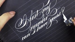 GoPro Calligraphy 7 Lame pickup lines [upl. by Jung522]