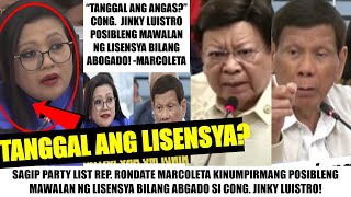 Matapos MAGLABAS ng UNVERIFIED EVIDENCE vs PRRD LUISTRO PINATATANGGALAN ng LISENSYA Bilang ABOGADO [upl. by Iah]