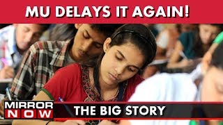 Mumbai University Disappoints Again I The Big story August 21 [upl. by Ahtnamas]