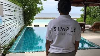 Centara Grand Maldives  Luxury Two Bedroom Beach Pool Villa [upl. by Ssidnak321]