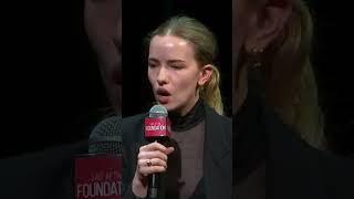 Willa Fitzgerald talks about the set of StrangeDarling YTShorts [upl. by Alegre706]