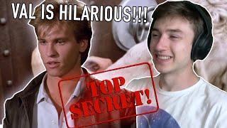 Val Kilmer in TOP SECRET 1984 was CHARMING  Movie Reaction  FIRST TIME WATCHING [upl. by Yecats]