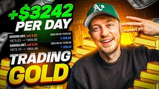 Make 3K Every DAY Trading GOLD Easy Strategy [upl. by Meijer226]