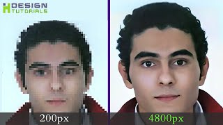 Enhance low resolution Portraits using Photoshop amp DFDNet [upl. by Anirrok221]