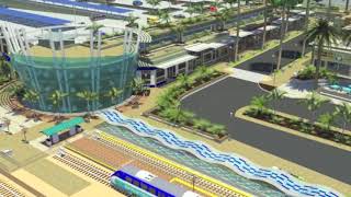 Oceanside Transit Center Flyover [upl. by Ferrel]