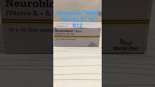 Neurobion Tablet Vitamin B1 B6 B12 [upl. by Desimone]