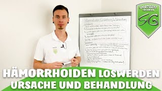 Hämorrhoiden Ursache und Behandlung [upl. by Arlyne]