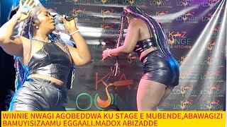 VIDEO WINNIE NWAGI BAMUGOBYE KU STAGE E MUBENDEMADOX ABIZADDE [upl. by Ahsienal]