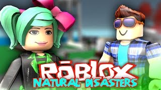 SALLY SAVE ME  ROBLOX Survive The Disasters w SallyGreen [upl. by Adamina]