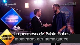 Pablo Motos afirma que le devolverá la visita a David Broncano  El Hormiguero 30 [upl. by Kailey]