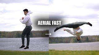 How to Aerial Fast by turning A 360 into a No Handed Cartwheel [upl. by Roel]