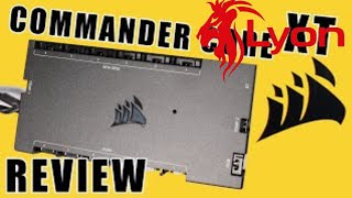 Corsair Commander Core XT ICUE Fan Controller Review [upl. by Rickie]