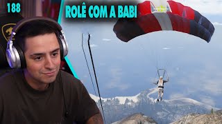 LEVI FOI SALTAR DE PARAQUEDAS COM A BABI  GTA RP [upl. by Onitnelav848]