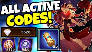 ALL ACTIVE CODES JULY 2021 AFK ARENA Giveaway [upl. by Refinne]