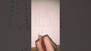 Dot drawing idea 💡 [upl. by Goth]