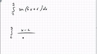 23B1 Integrale mit Sinus und Partialbruchzerlegung [upl. by Harty434]