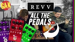 REVV  ALL The Pedals G2G3G4 OverdriveDistortion [upl. by Brannon539]