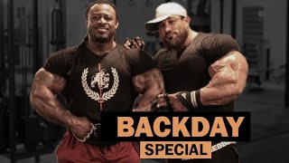 WILLIAM BONAC  BACKDAY SPECIAL GUEST ROELLY WINKLAAR  HARDCORE MR OLYMPIA TRAINING [upl. by Rowland]