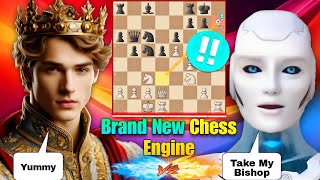 Brand New Chess AI CHALLENGED Stockfish 17 Where He Faced Bishop Sacrifice In Chess  Chess Strategy [upl. by Annonyw620]