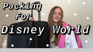 Packing for Florida Disney World and Universal Studios [upl. by Inaboy251]