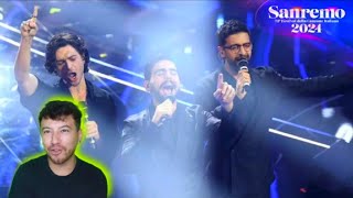 il Volo  Capolavoro  Sanremo 2024  Reazione [upl. by Violet]