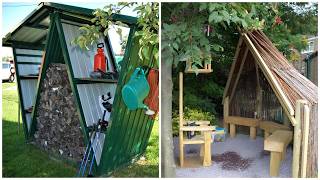 Useful garden and backyard ideas a large selection of garden buildings [upl. by Eimmis]