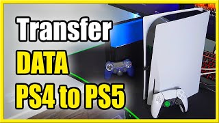 Fast Way to Transfer Data from PS4 to PS5 with Ethernet Cable Best Tutorial [upl. by Renrut]