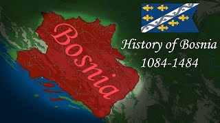 History of BosniaMedieval Every Year [upl. by Leveroni]