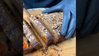 Easiest Rye Bread Recipe ASMR shorts [upl. by Aseefan]