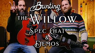 Bunting Guitars  The Willow  New model for 2020 [upl. by Eislrahc]