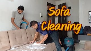 sofa cleaning by urban company [upl. by Amalee]