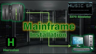 Mainfraame Installation in Personal Laptop  Hercules  3270 Emulator Terminal  StudyStool [upl. by Lever57]