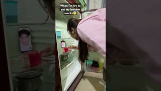 Eating Cake 🍰Just for fun🤣brothersister irritating funnyshorts shorts shortsfeed [upl. by Aneis]