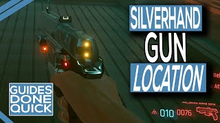 Where To Find Johnny Silverhands Gun In Cyberpunk 2077 [upl. by Rockel]