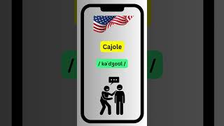 How to Pronounce Cajole in American Accent Correctly americanenglishpronunciation youtube [upl. by Serge]